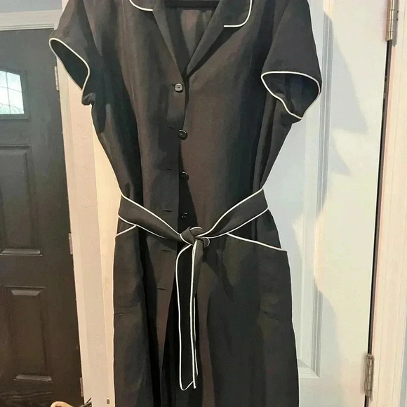 Vintage ~David Warren~ Dress - Size 16 - Picture 6 of 6